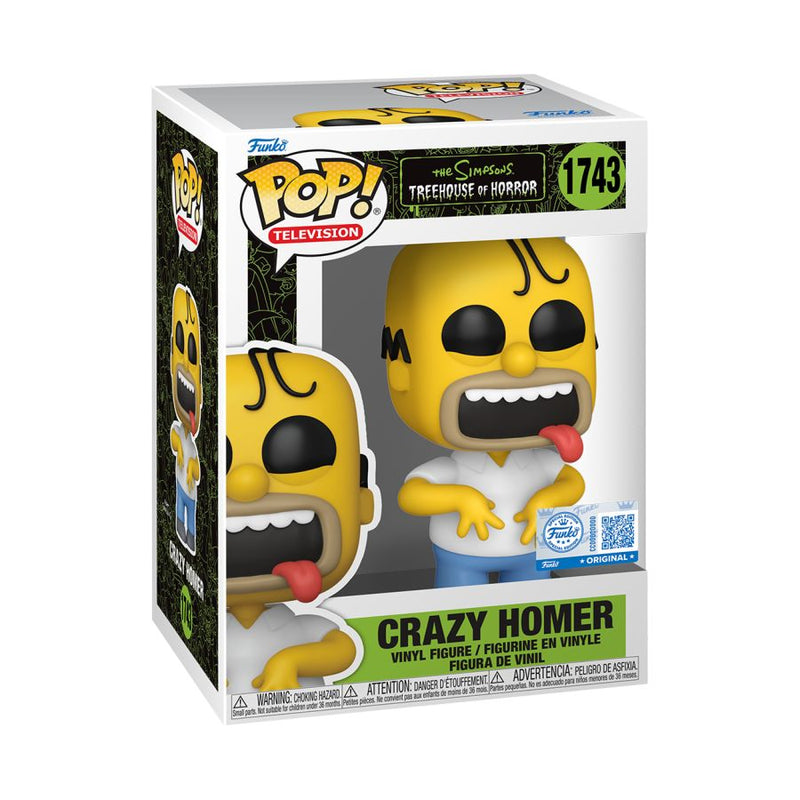 The Simpsons: Treehouse of Horror - Crazy Homer Pop! Vinyl [RS]