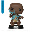 Star Wars: Revenge of the Sith - Mace Windu Electricity Glow Pop! Vinyl [RS]