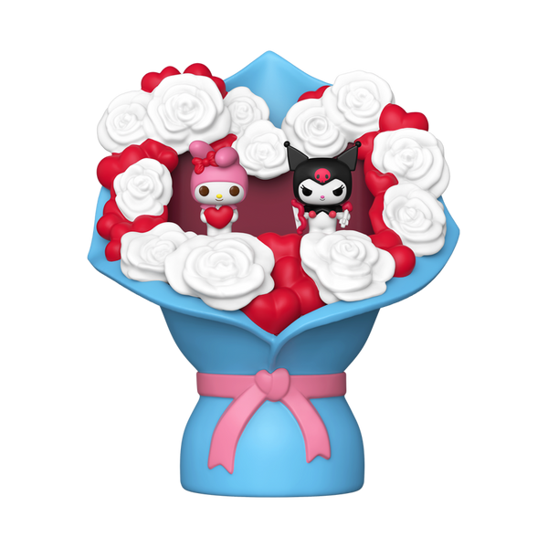 Hello Kitty - Kuromi and My Melody Valentines Bitty Pop! Bouquet