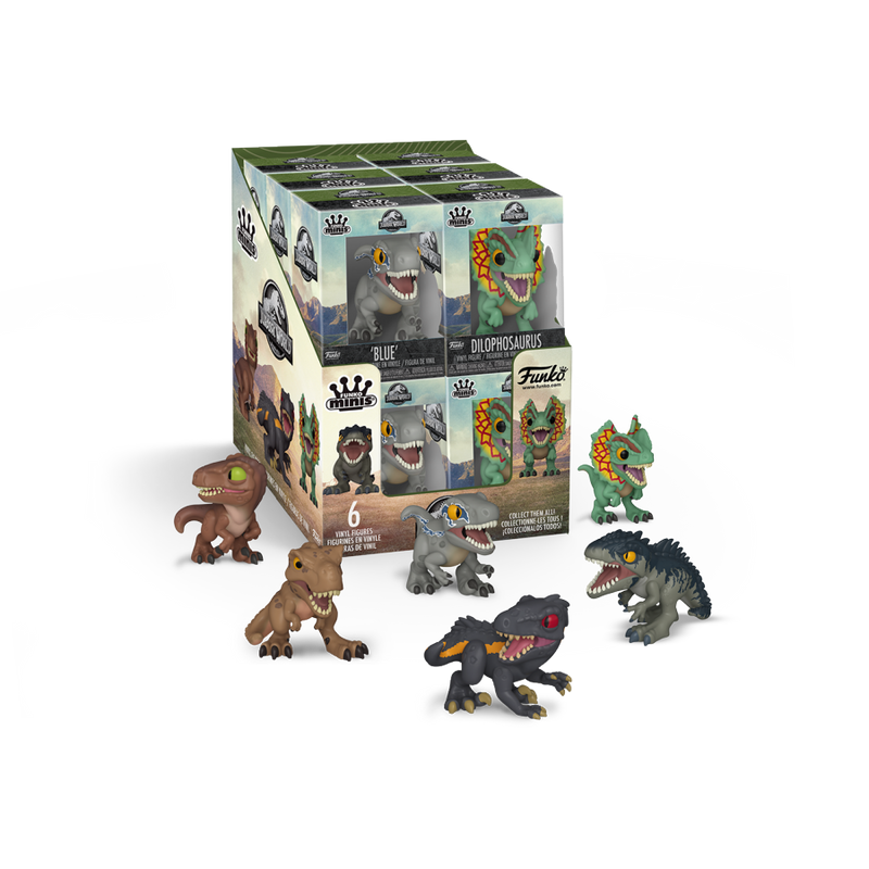 Jurassic Park - Jurassic World Mini Vinyl Figures Assortment