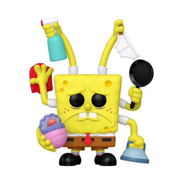 SpongeBob - SpongeBob Cleaning (Six Arms) SDCC 2025 EXC Pop! Premium RS