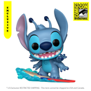Lilo & Stitch - Stitch on Surfboard SDCC 2025 Exclusive Pop! Vinyl [RS]