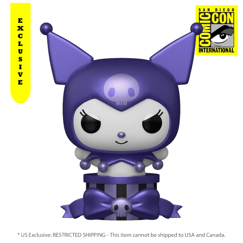 Hello Kitty - Kuromi Purple Metallic SDCC 2025 Exclusive Pop! Vinyl [RS]