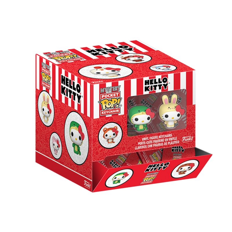 Hello Kitty - Animal Pop! Keychain Assortment Blind Box