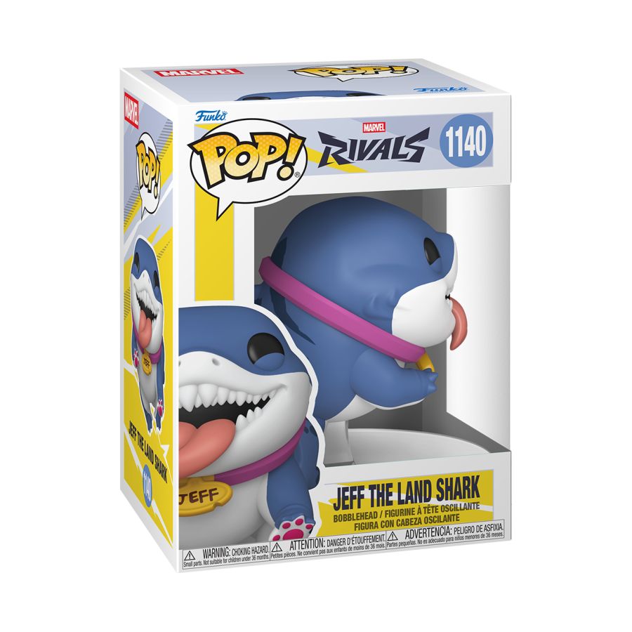Marvel Rivals - Jeff the Land Shark Pop! Vinyl