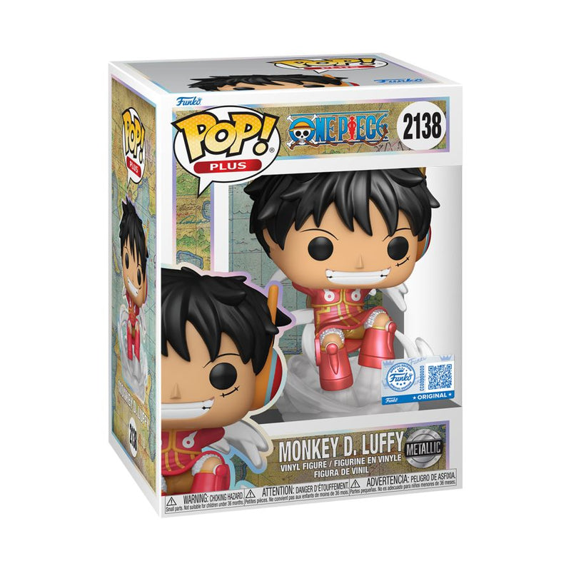 One Piece - Luffy (Egghead) Metallic Pop! Vinyl