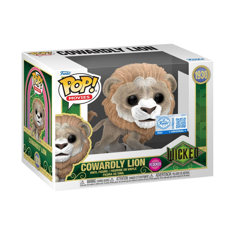 Wicked (2025) - Cowardly Lion Flocked Pop! Vinyl [RS]