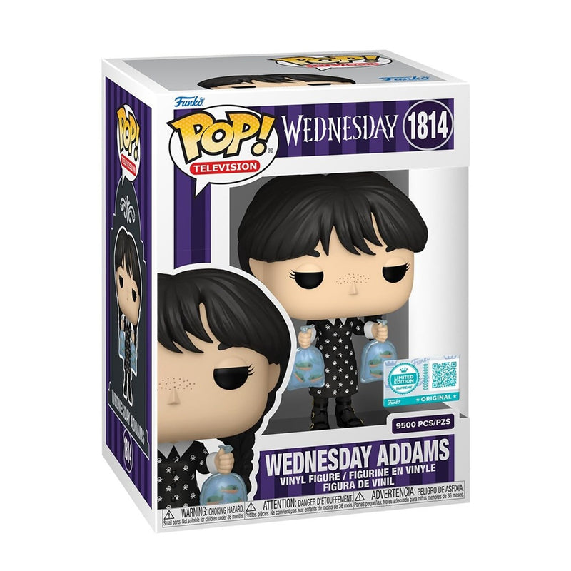 Wednesday (TV) - Wednesday with Piranhas Pop! Vinyl [RS] Limited Edition