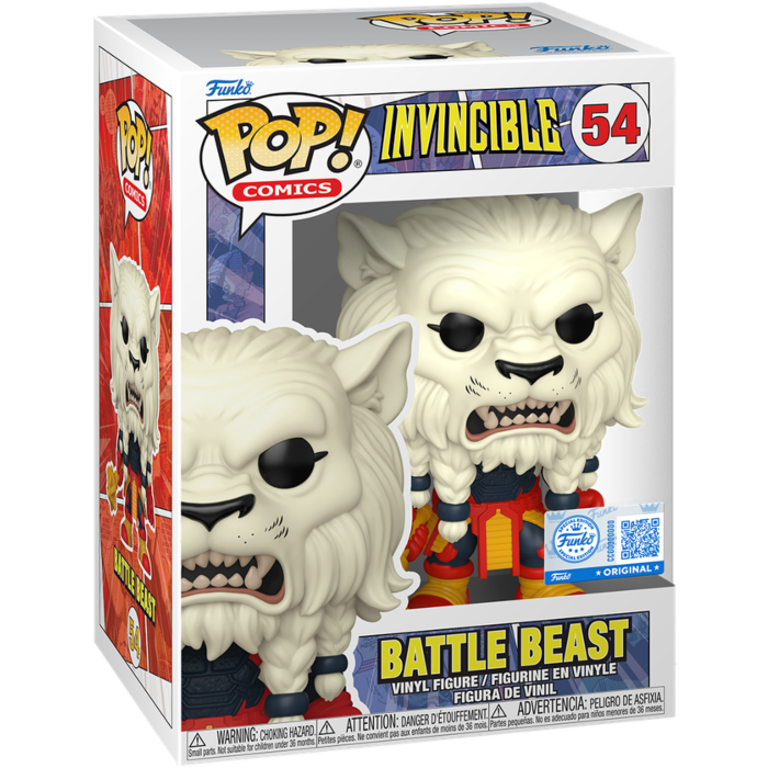 Invincible - Battle Beast (with chase) Pop! Vinyl