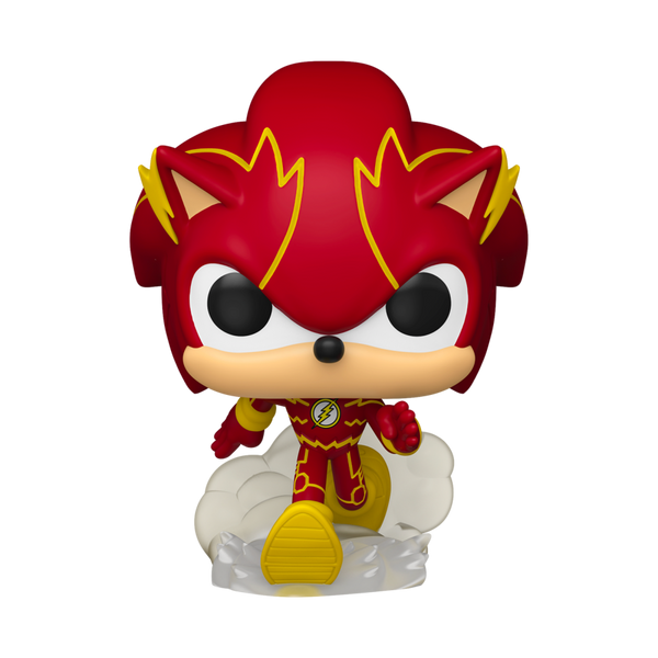 Justice League X Sonic the Hedgehog - Sonic as The Flash Pop! Vinyl