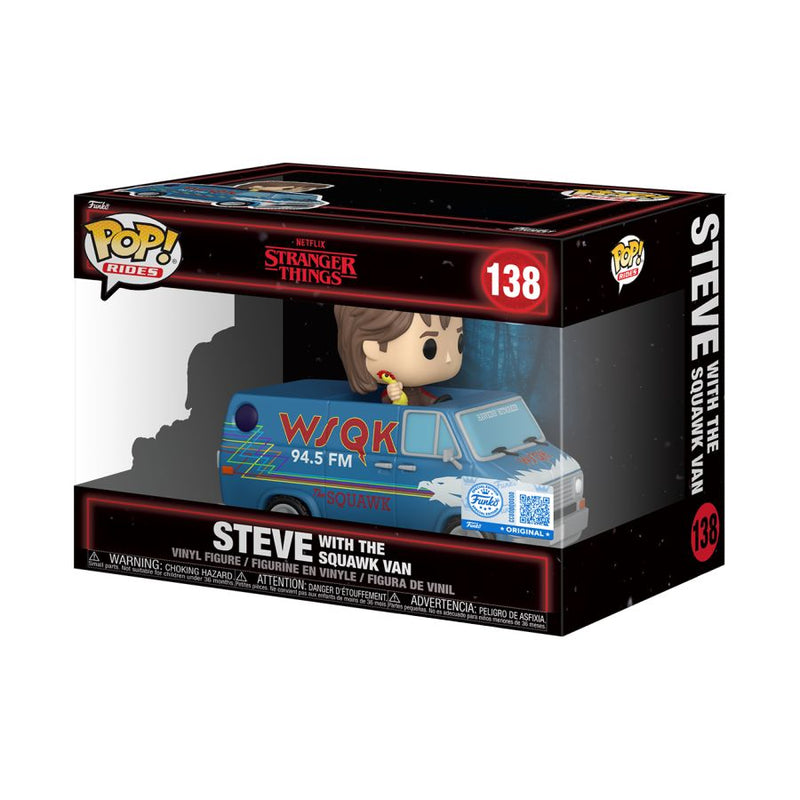 Stranger Things - Steve with Squawk Van Pop! Ride [RS]