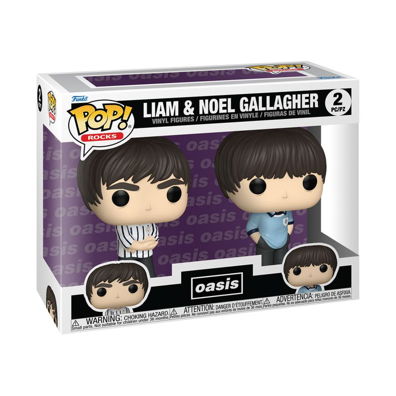 Oasis - Liam & Noel Gallagher Pop! Vinyl 2 Pack