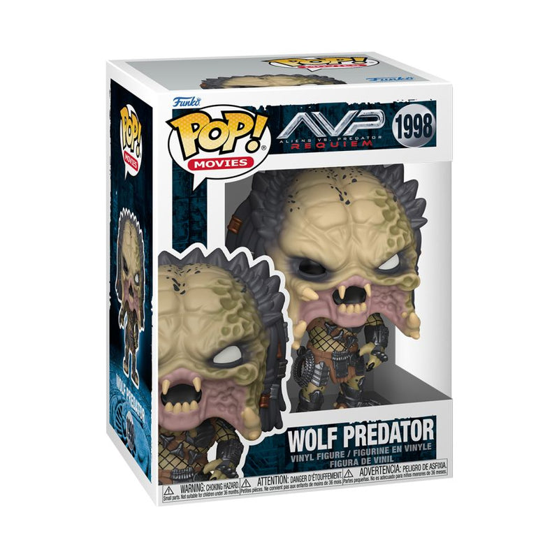 Alien Vs Predator: Requiem - Wolf Predator (with chase) Pop! Vinyl