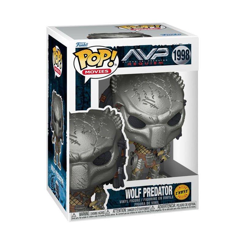 Alien Vs Predator: Requiem - Wolf Predator (with chase) Pop! Vinyl