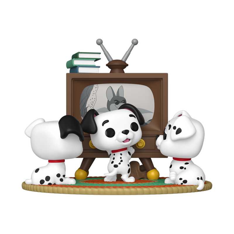 101 Dalmatians (1961) - Rolly, Patch & Lucky with TV Pop! Moment