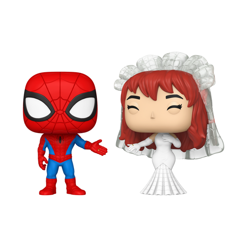 Marvel Comics - Spider-Man & MJ Pop! Vinyl 2-Pack