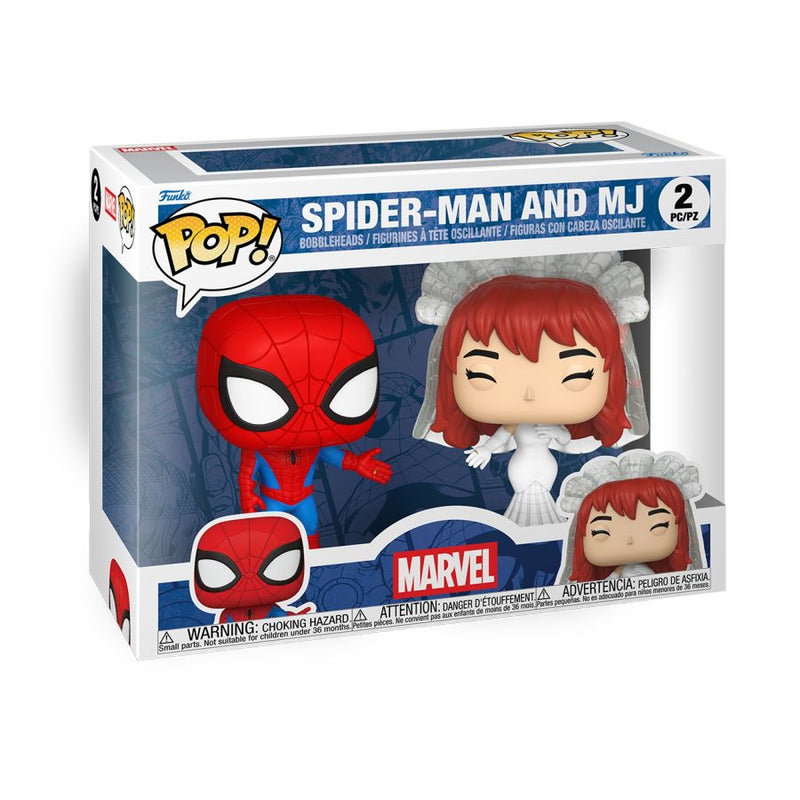 Marvel Comics - Spider-Man & MJ Pop! Vinyl 2-Pack