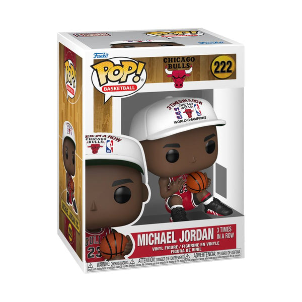 NBA: Bulls - Michael Jordan (3 Times in a Row) Pop! Vinyl