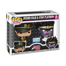 Jojo's Bizarre Adventure - Jotaro Kujo & Star Platinum US Exclusive Pop! Vinyl 2-Pack [RS]