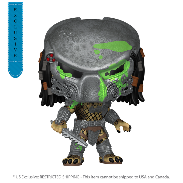 Alien Vs Predator: Requiem - Bull Predator (Battle Damaged) Glow Pop! Vinyl [RS]