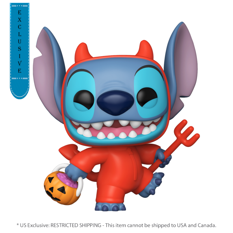 Lilo & Stitch - Devilish Stitch (with Chase) Pop! Vinyl
