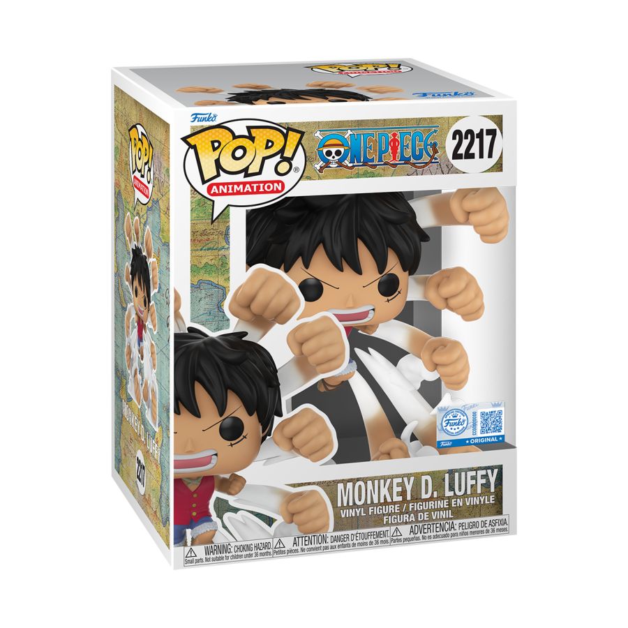 Buy One Piece - Luffy (Gum-Gum Gatling) US Exclusive Pop! Premium [RS ...