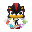 Sonic the Hedgehog – Shadow with Emeralds Exclusive Flocked Pop! Vinyl