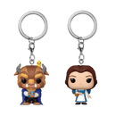 Beauty and the Beast (1991) – Belle & Beast Exclusive Pop! Keychain 2-Pack
