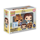 Beauty and the Beast (1991) – Belle & Beast Exclusive Pop! Keychain 2-Pack