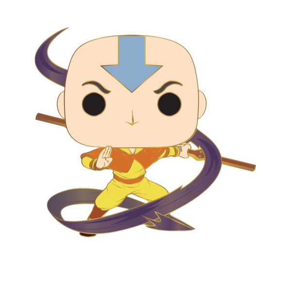 Avatar The Last Airbender - Aang (with chase) 4" Pop! Enamel Pin