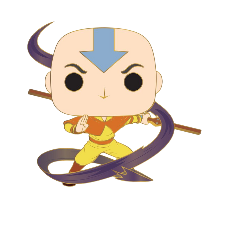 Avatar The Last Airbender - Aang (with chase) 4" Pop! Enamel Pin