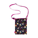 BTS - Band with Hearts Print Crossbody Passport Bag