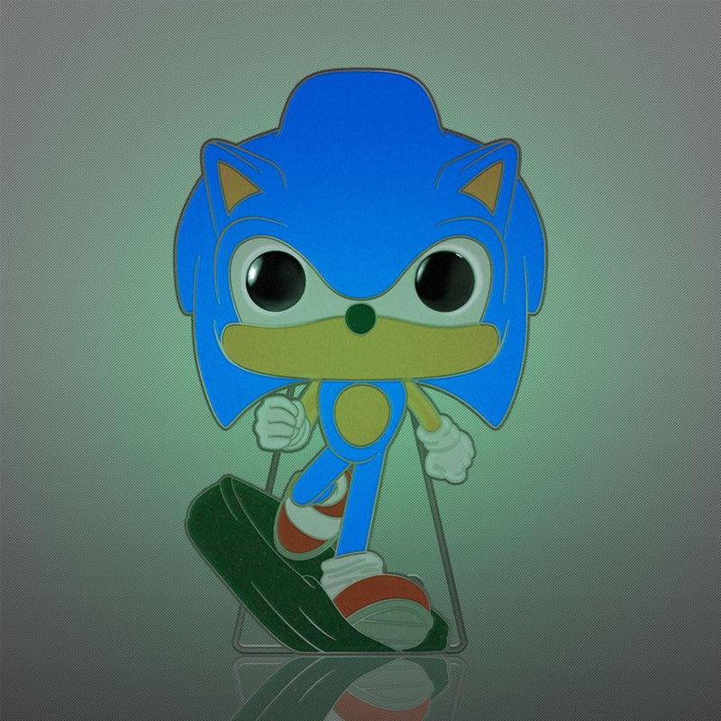 Sonic the Hedgehog - Sonic Glow Enamel Pop! Pin