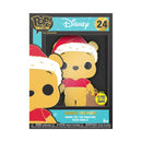 Disney - Winnie the Pooh Holiday Glow Enamel (with chase) Pop! Pin