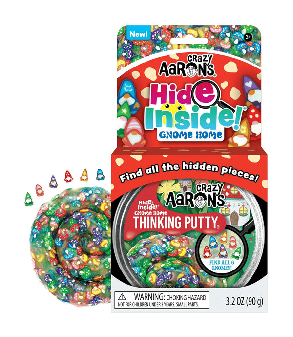 Crazy Aaron's Thinking Putty - Hide Inside: Gnome Home