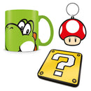 Super Mario - Yoshi Gift Set (Mug, Coaster & Keychain)