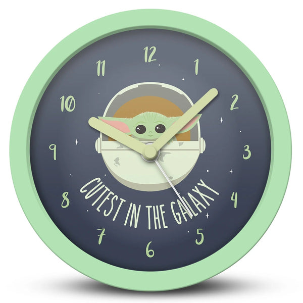 Star Wars: The Mandalorian - Cutest In the Galaxy Desk Clock