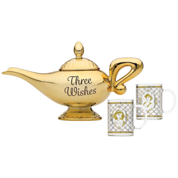 Disney: Aladdin - Magic Lamp Tea Pot & Glasses Set