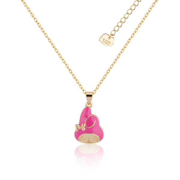 Sanrio - My Melody Enamel Pendant Necklace (Gold)