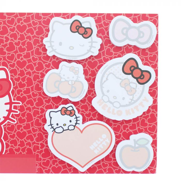 Hello Kitty Hearts & Bows Sticky Notes Set