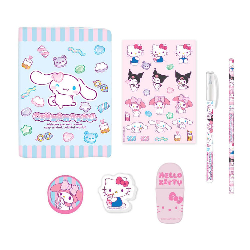 Sanrio - Hello Kitty and Friends Sweets Super Stationery Set