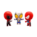 Spider-Man: Across the SpiderVerse – Spider-Man Cosbi Bobble-Head Collectible Set