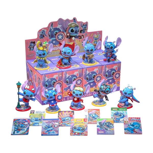 Marvel Comics - Stitch as Marvel Characters Cosbi Collection Marvel Comics - Stitch as Marvel Characters Cosbi Collection