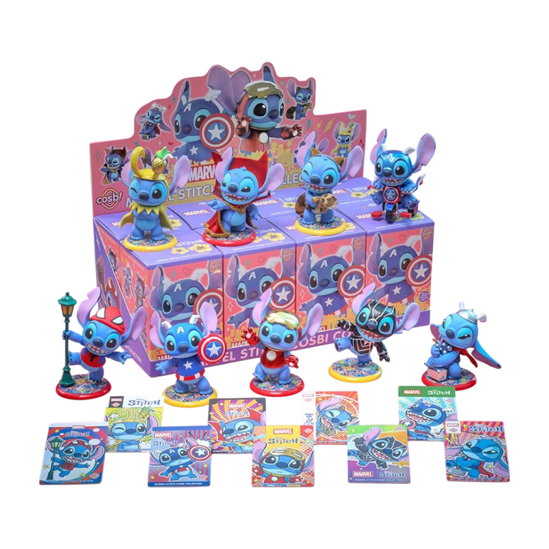 Marvel Comics - Stitch as Marvel Characters Cosbi Collection Marvel Comics - Stitch as Marvel Characters Cosbi Collection