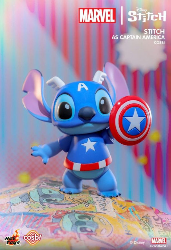 MARVEL Stitch コレクション 4個セット Stitch has transformed into a lineup of superheroes, empowered by