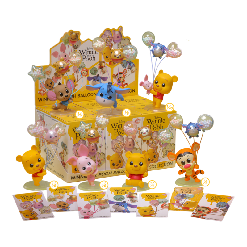 Winnie the Pooh - Baloon Mystery Cosbi Bobble-Head Blind Box