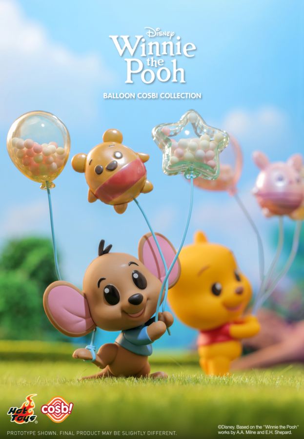 Winnie the Pooh - Baloon Mystery Cosbi Bobble-Head Blind Box