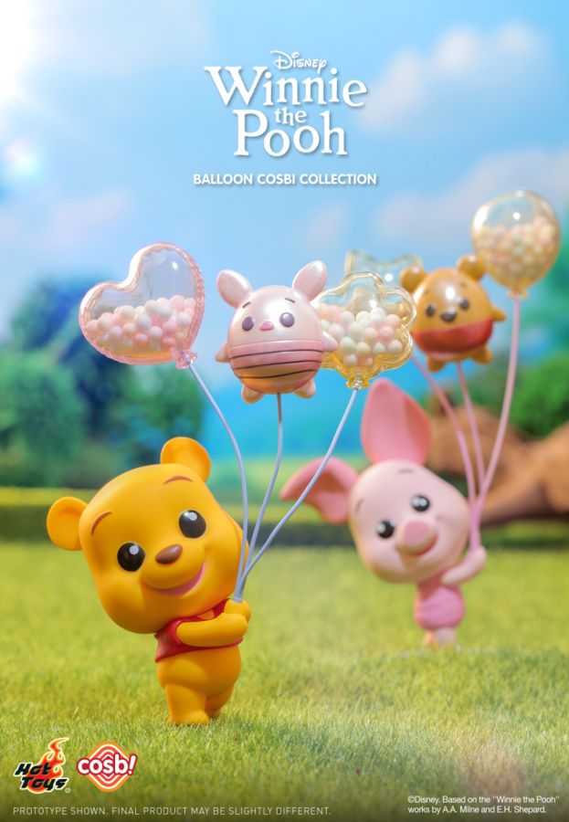 Winnie the Pooh - Baloon Mystery Cosbi Bobble-Head Blind Box