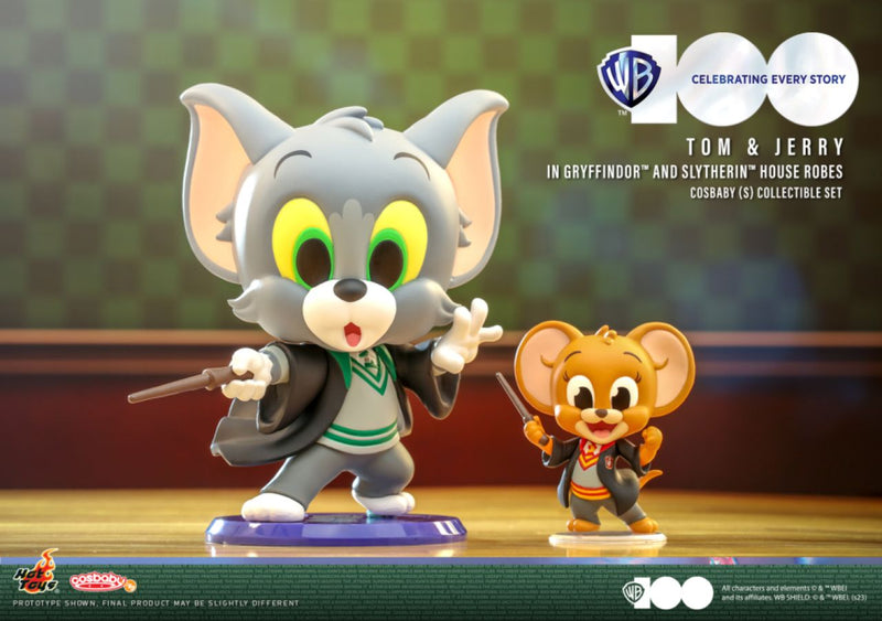 Tom & Jerry - Tom & Jerry in Gryffidor & Slytherin House Robes Cosbaby Set