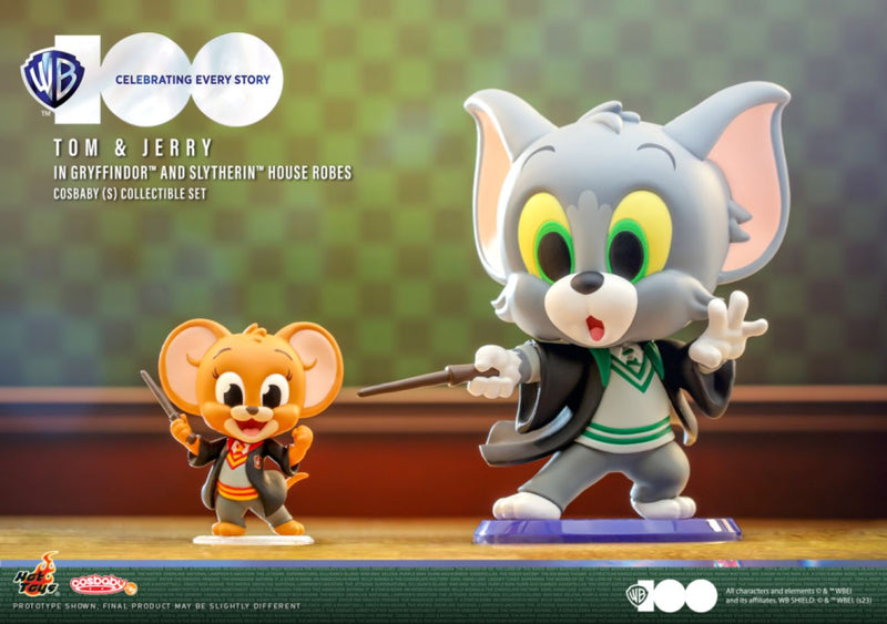 Tom & Jerry - Tom & Jerry in Gryffidor & Slytherin House Robes Cosbaby Set